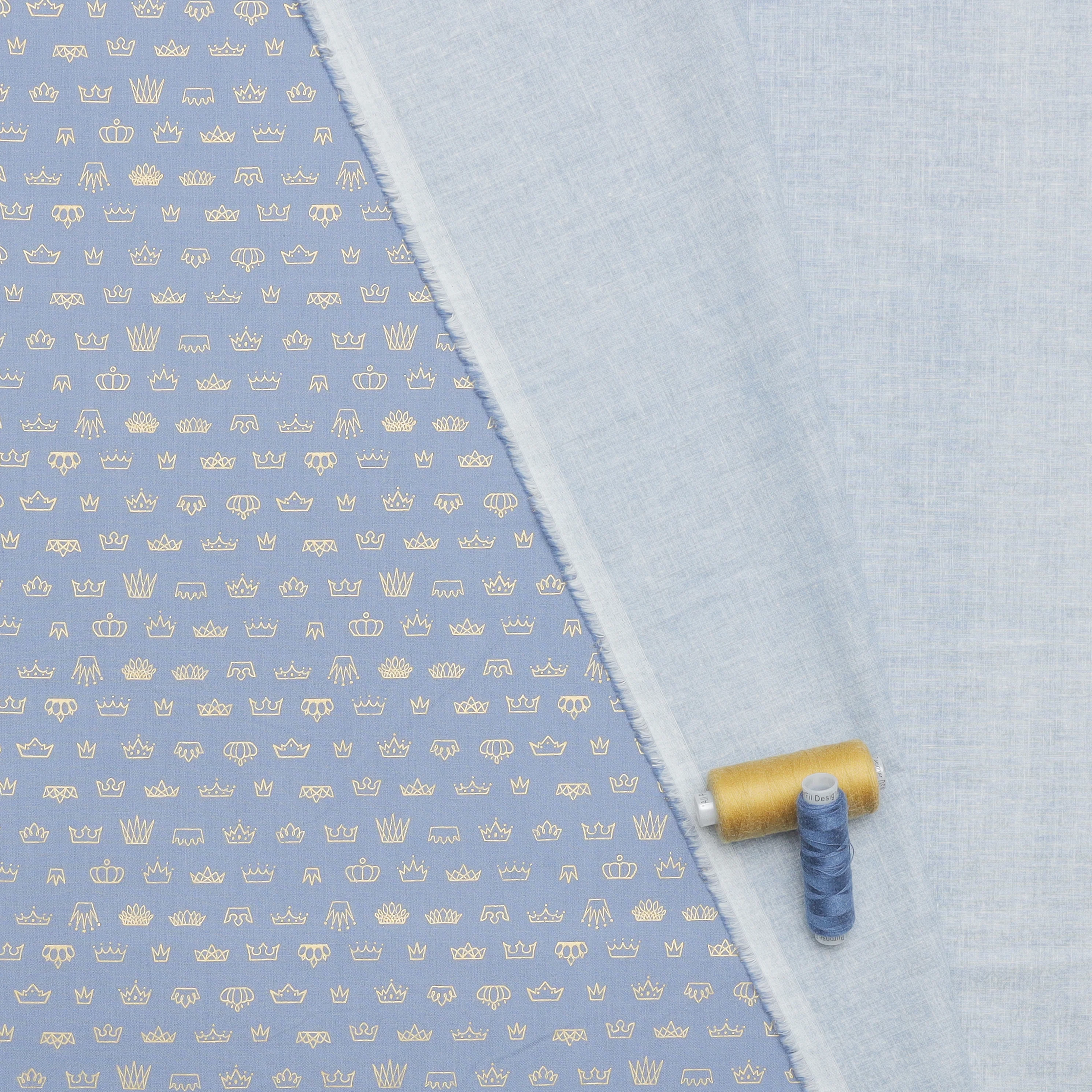 Ruby Star - Cotton - Reign - Coronation - Denim - Image 3