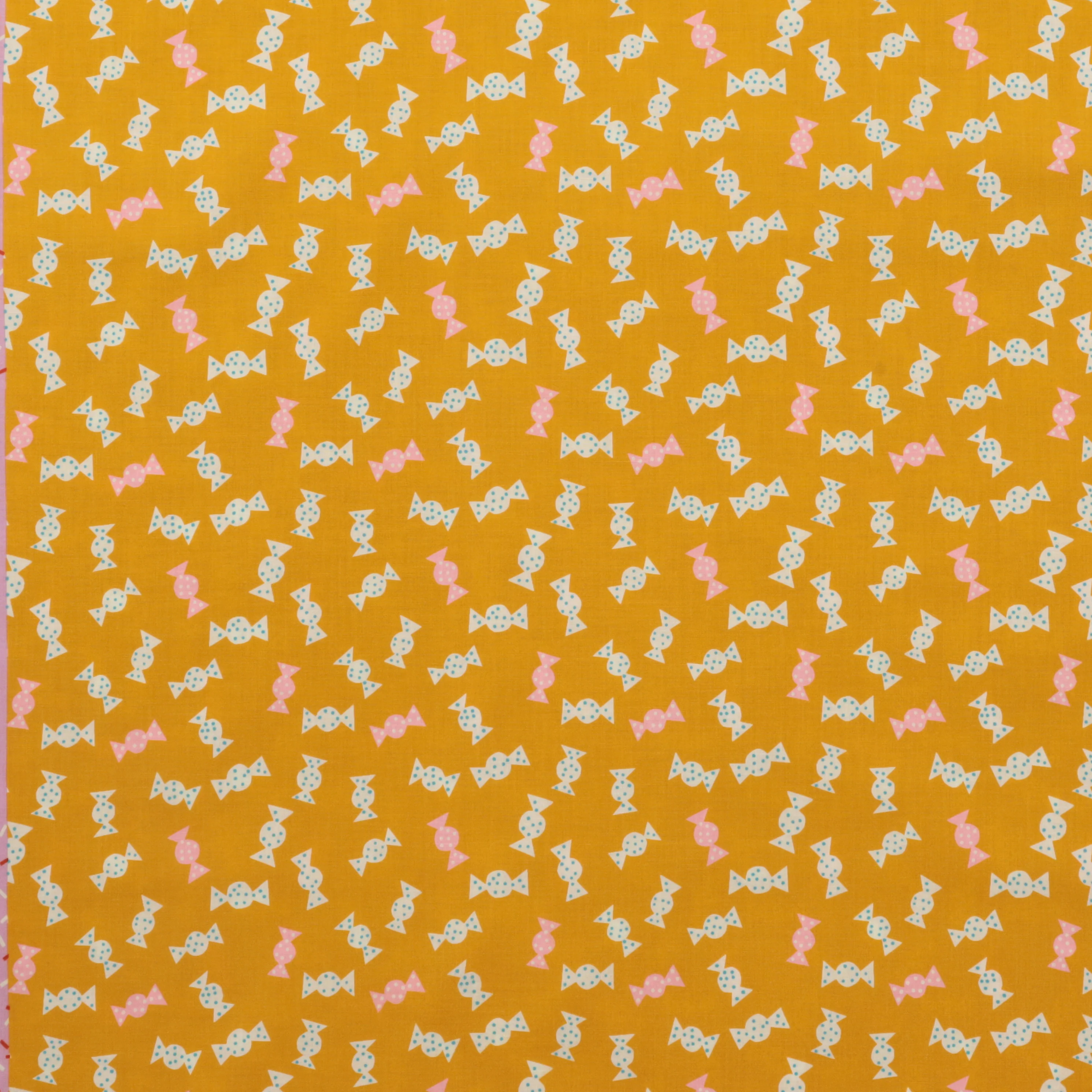 Ruby Star - Cotton - Sugar Cone - Candy - Goldenrod - Image 2