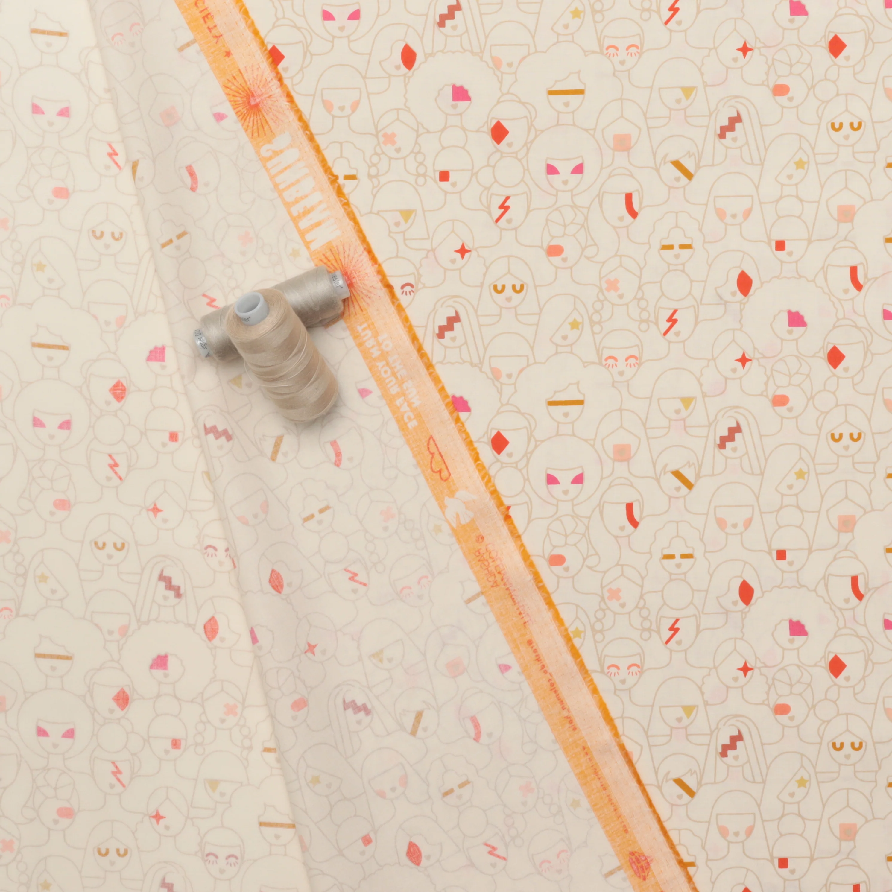 Ruby Star - Cotton - Sunbeam - Rebel - Natural - Image 3