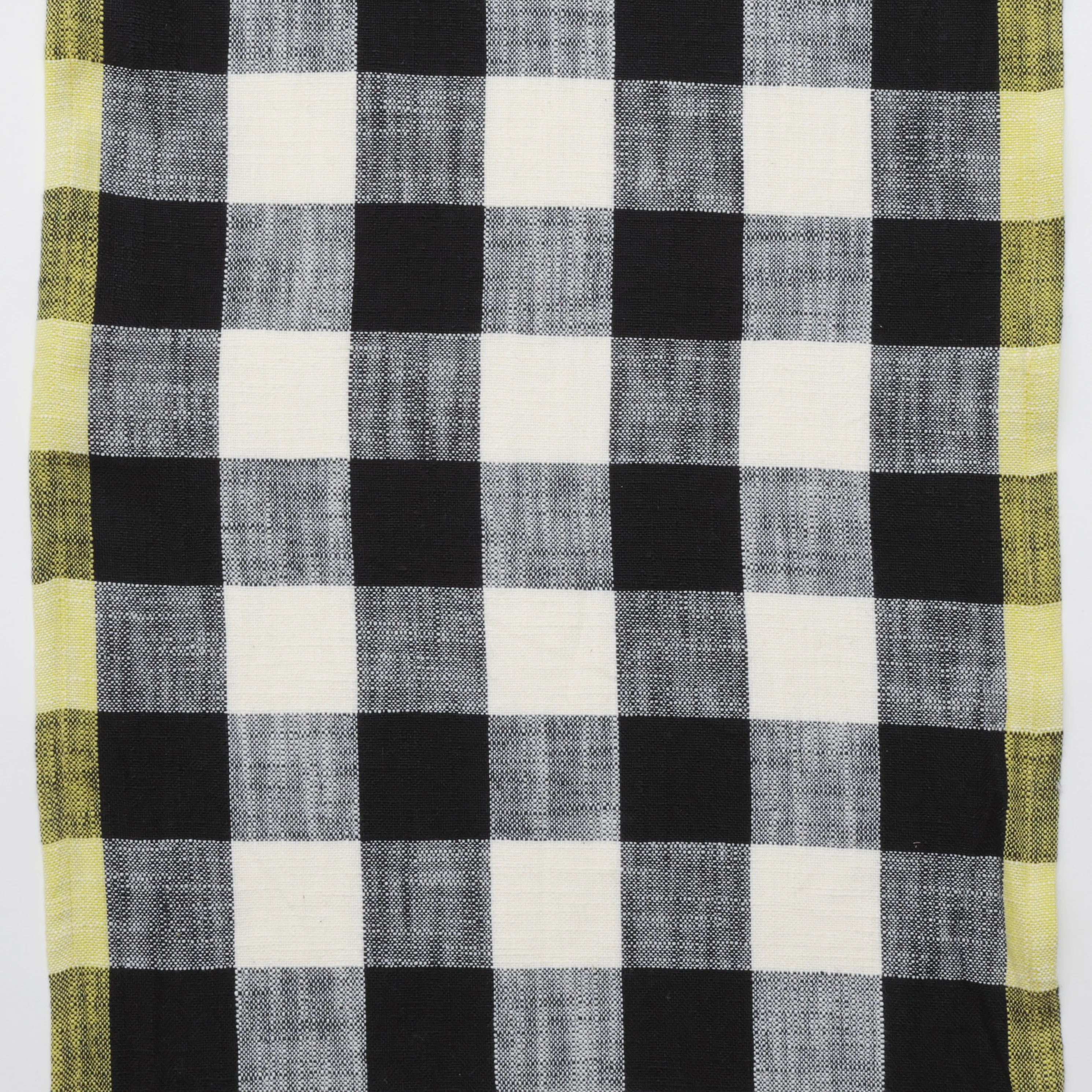 Ruby Star - Cotton - Sunshine Toweling - Checker - Black - Image 2