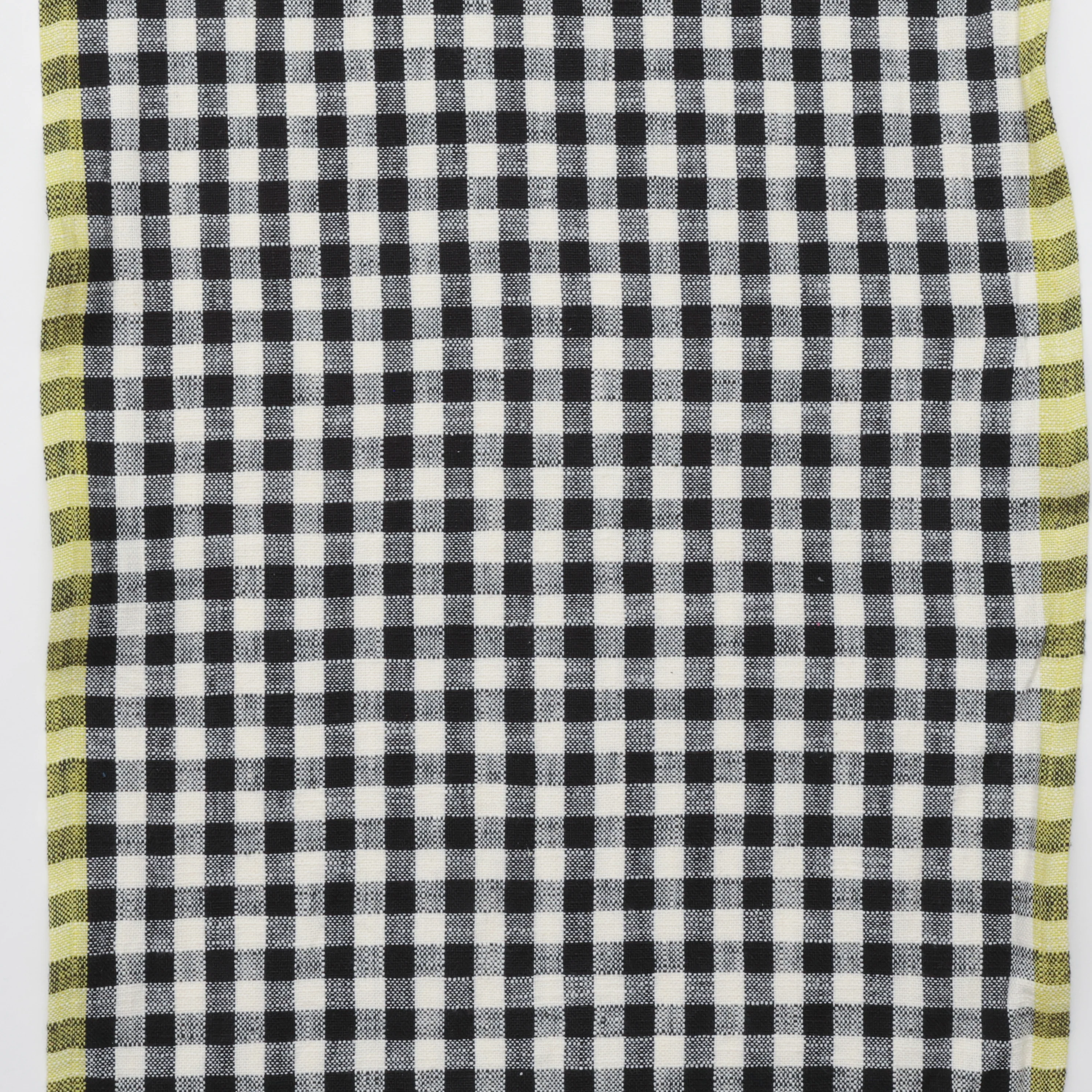 Ruby Star - Cotton - Sunshine Toweling - Small Checker - Black - Image 2