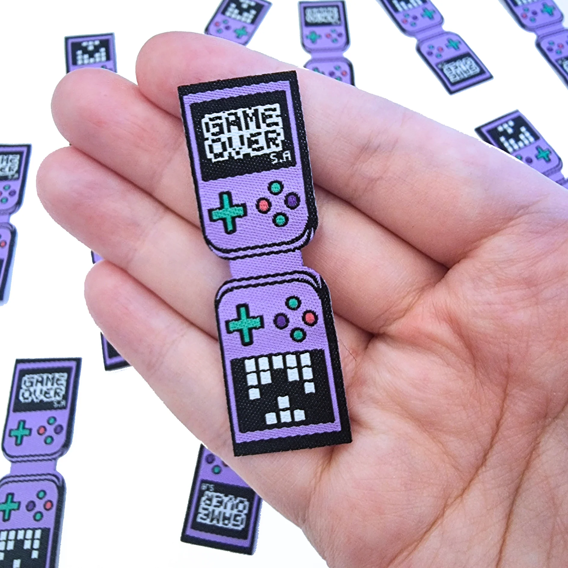 Sew Anonymous - Silhouette Labels - Retro Gamer - Image 2
