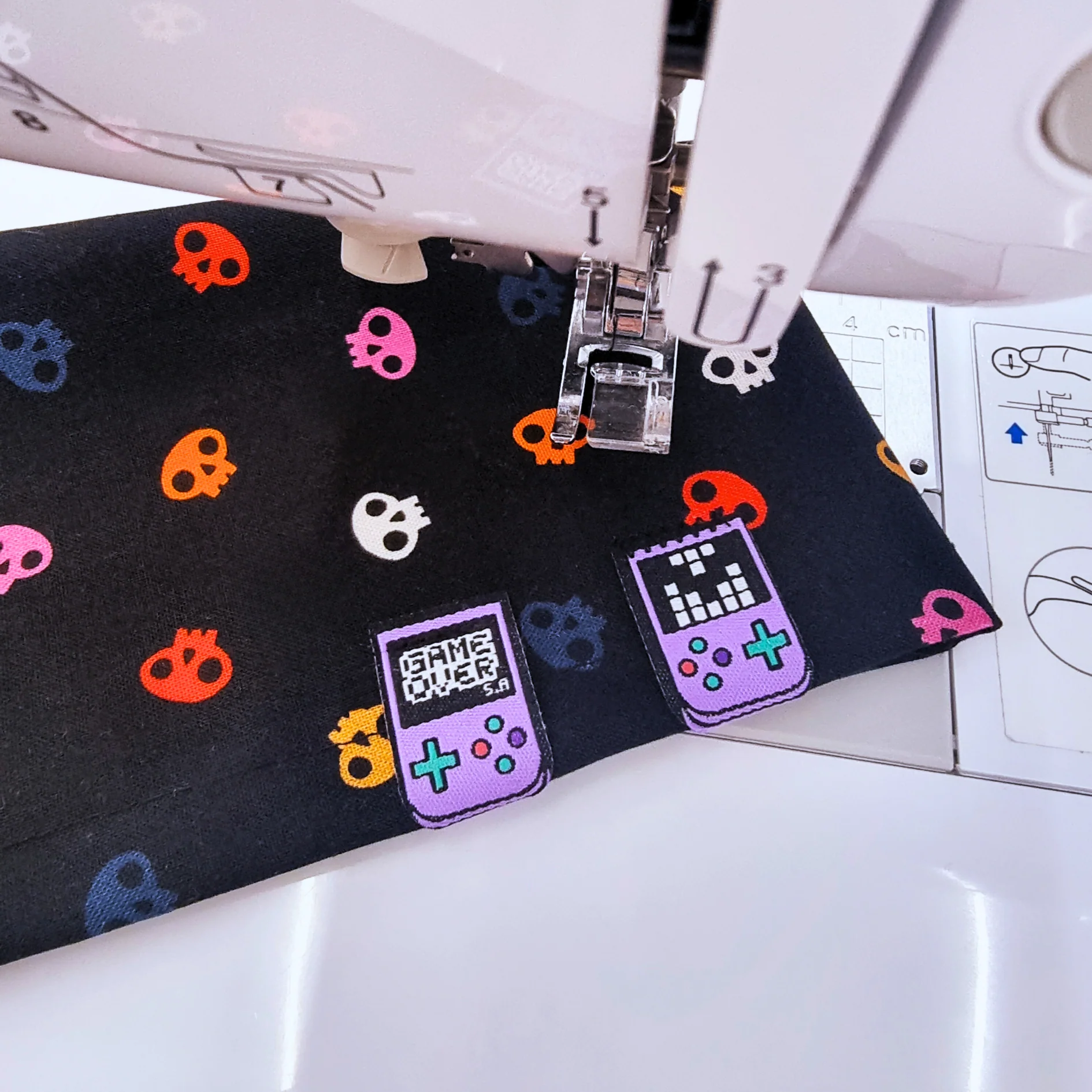 Sew Anonymous - Silhouette Labels - Retro Gamer - Image 6