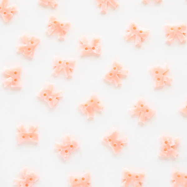 Sarah Hearts - Buttons - Pink Bow - Small - Image 2