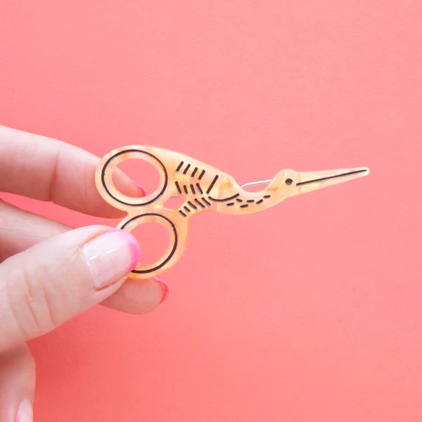Sarah Hearts - Hair Clip - Stork Scissors - Image 2