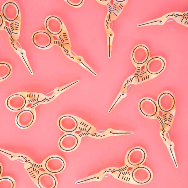 Sarah Hearts - Hair Clip - Stork Scissors - Image 3