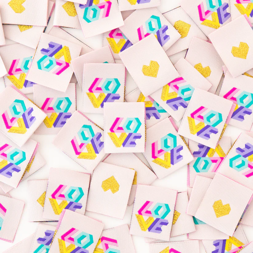 Sarah Hearts - Sewing Labels - Love - Image 3