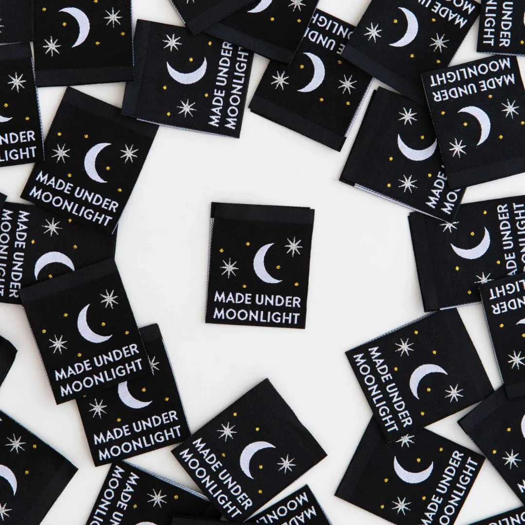 Sarah Hearts - Sewing Labels - Made Under Moonlight - Image 3