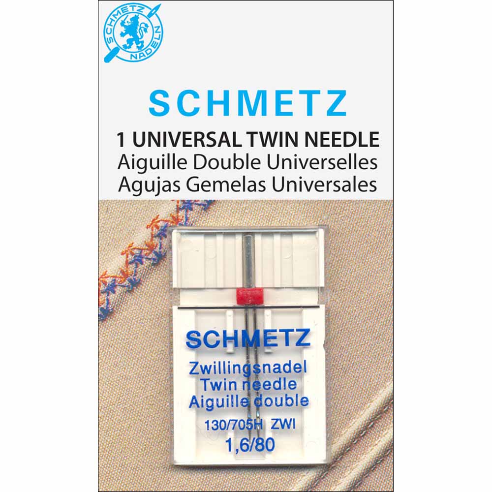 SCHMETZ - Twin Needle - 80/12 - 1.6m