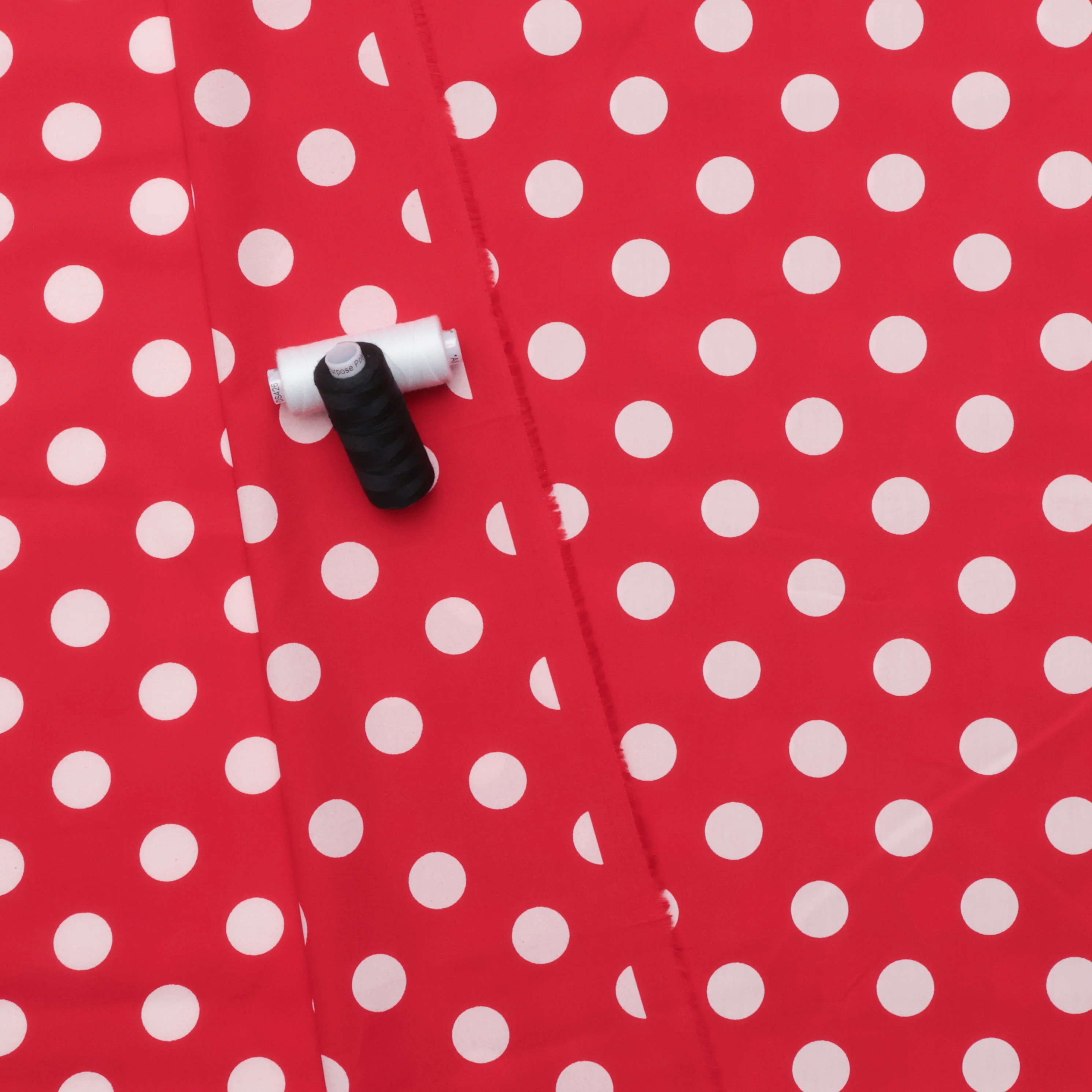 Sevenberry - Cotton - Petite Basics - Large Dot - Red - Image 3