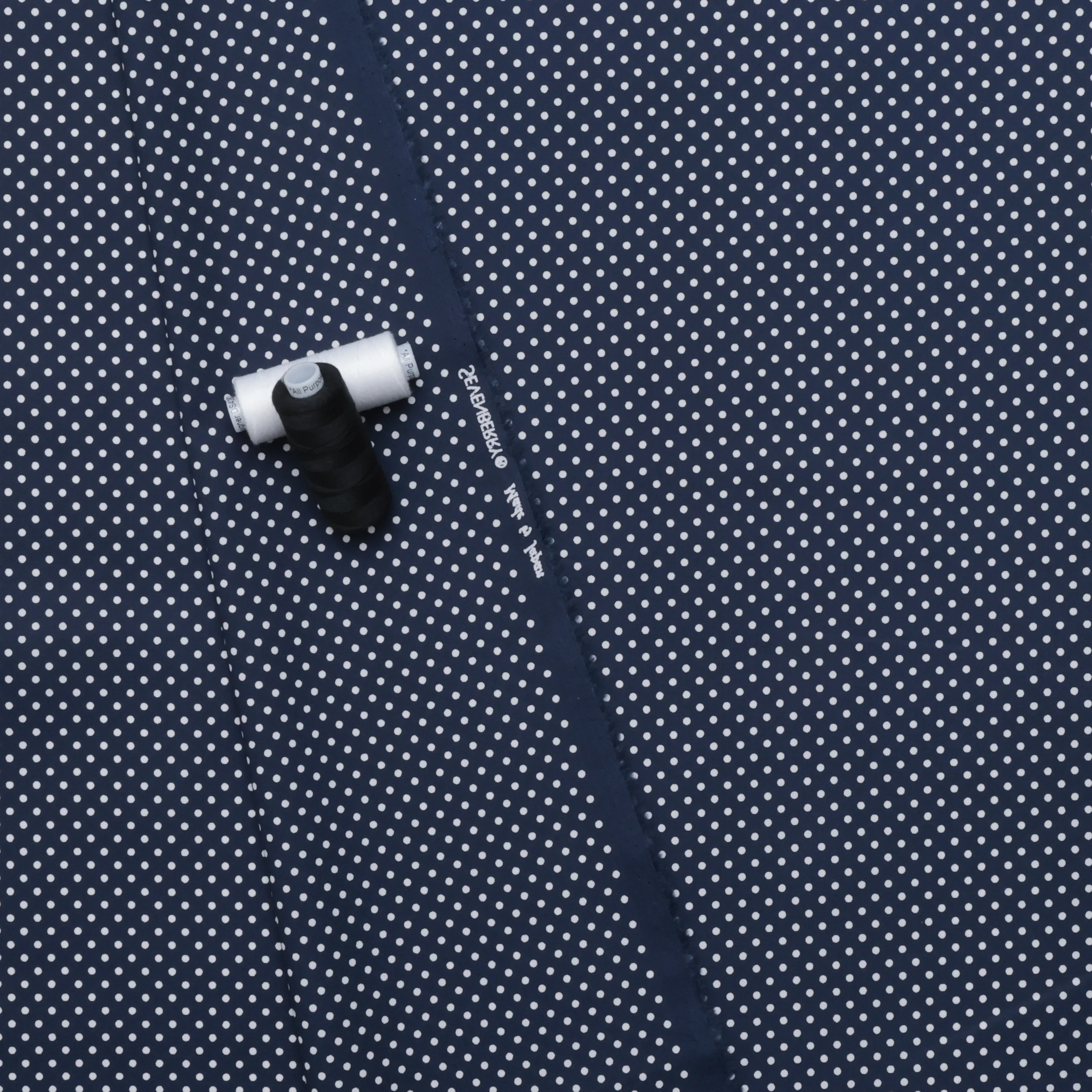 Sevenberry - Cotton - Petite Basics - Polka Dot - Navy - Image 3