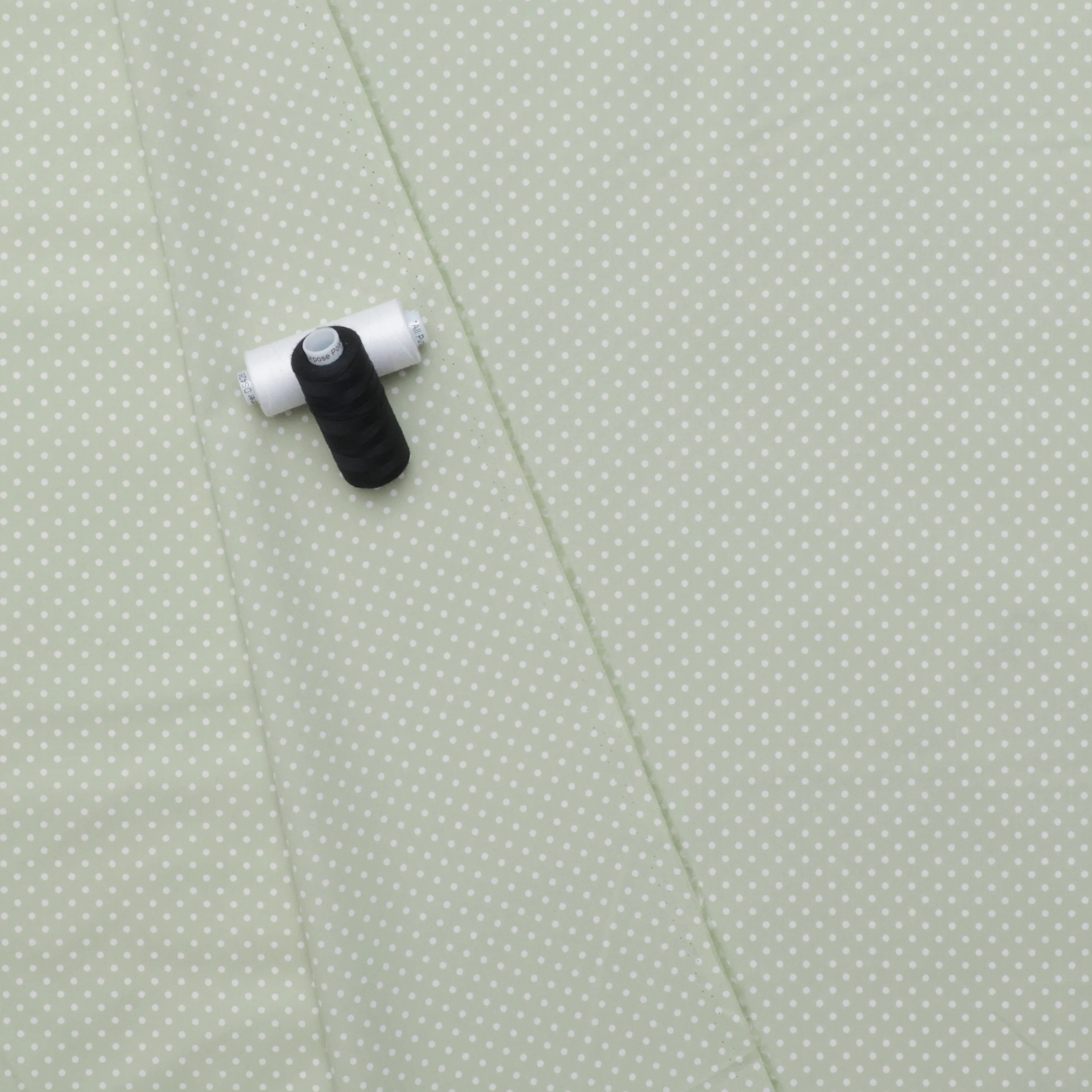 Sevenberry - Cotton - Petite Basics - Polka Dot - Sage - Image 3