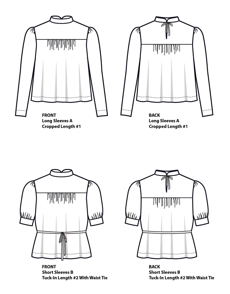 Sew House Seven - Regalia Blouse - 16-34 - Image 9