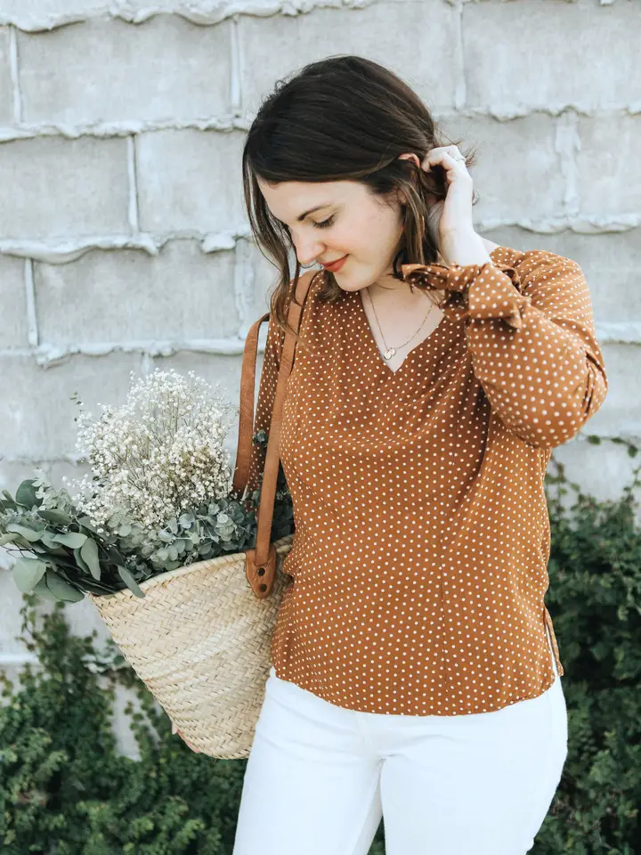 Sew To Grow - Seoul Blossom Blouse - Image 4