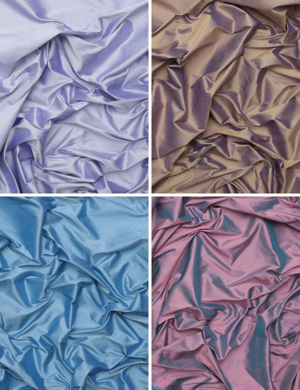 Silk - Shantung - Two Tone - Assorted