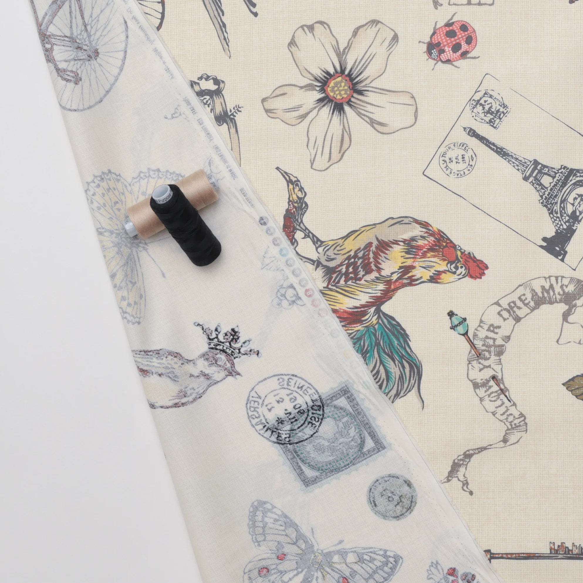 Splash Fabrics - Eco-Laminated Cotton - Vintage - Image 3