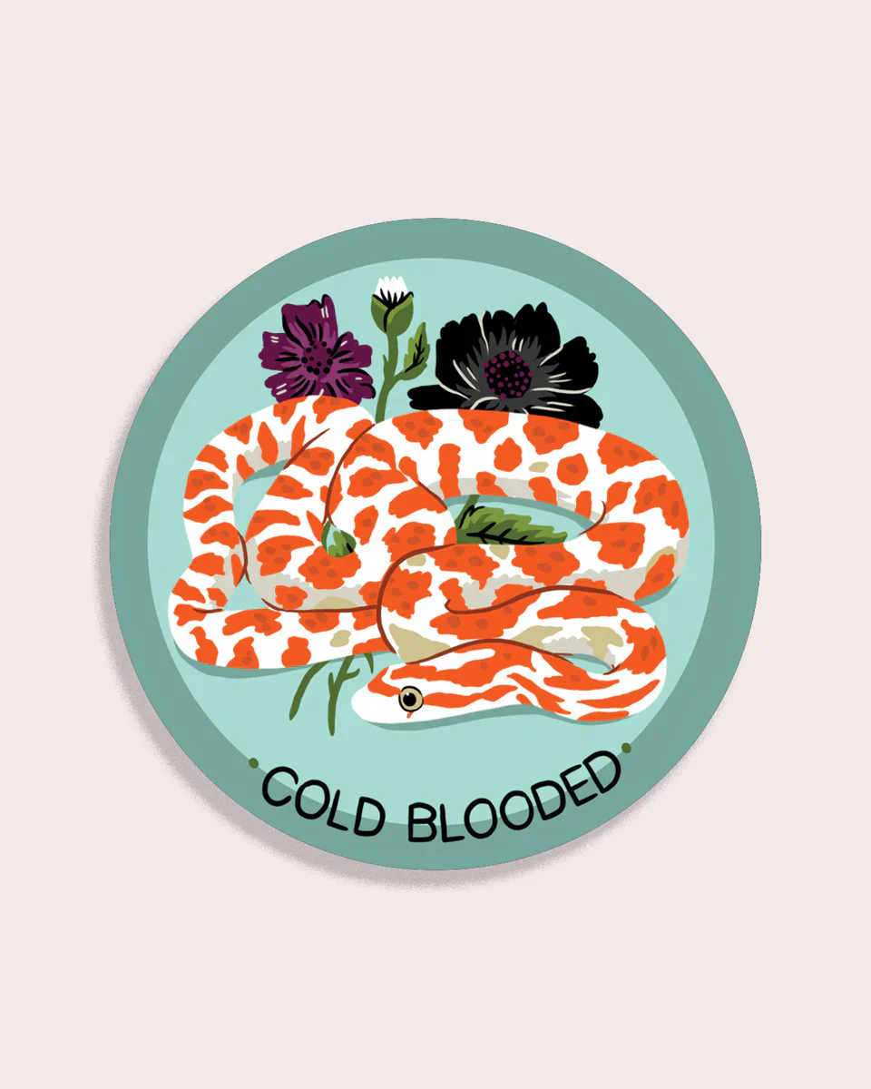 Stay Home Club - Vinyl Sticker - Cold Blooded  - Image 2