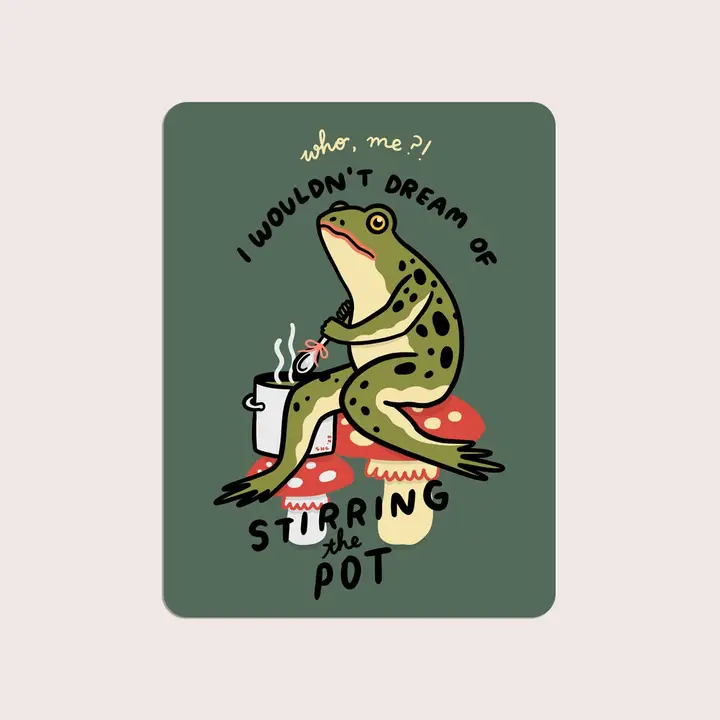 Stay Home Club - Vinyl Sticker - Stirring the Pot - Image 2
