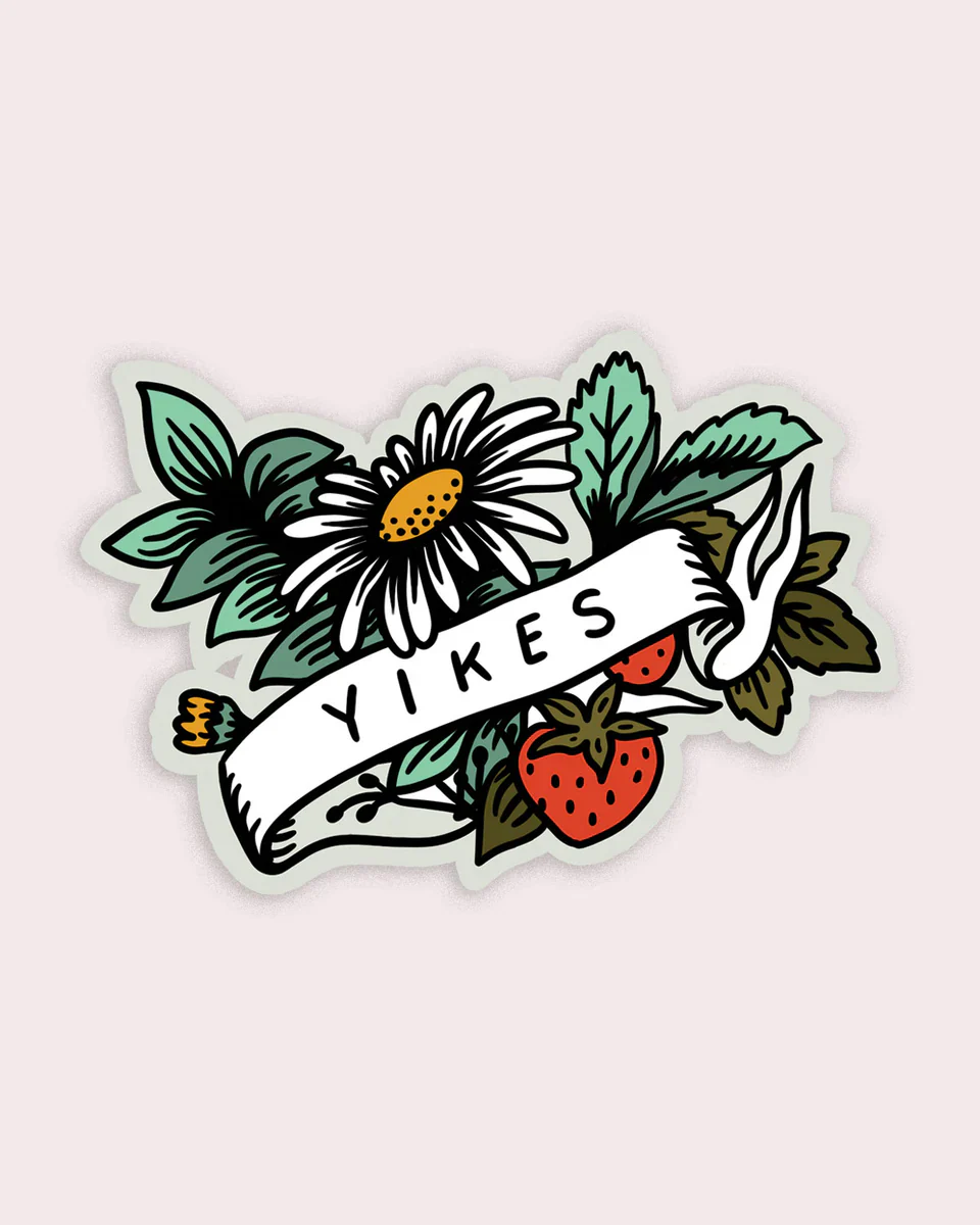 Stay Home Club - Vinyl Sticker - Yikes  - Image 2
