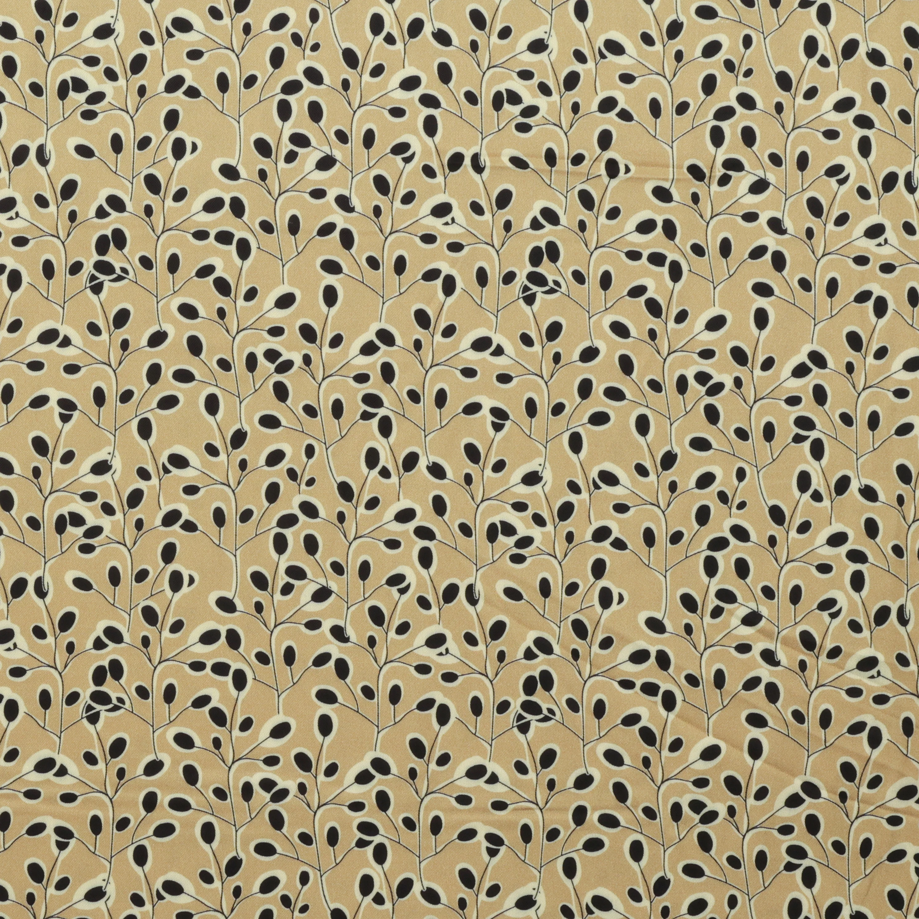 Stof - Viscose - Light and Lush Twill - Floral Vine - Image 2
