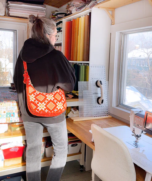 The Blanket Statement - Crescentwood Quilted Bag - Image 2