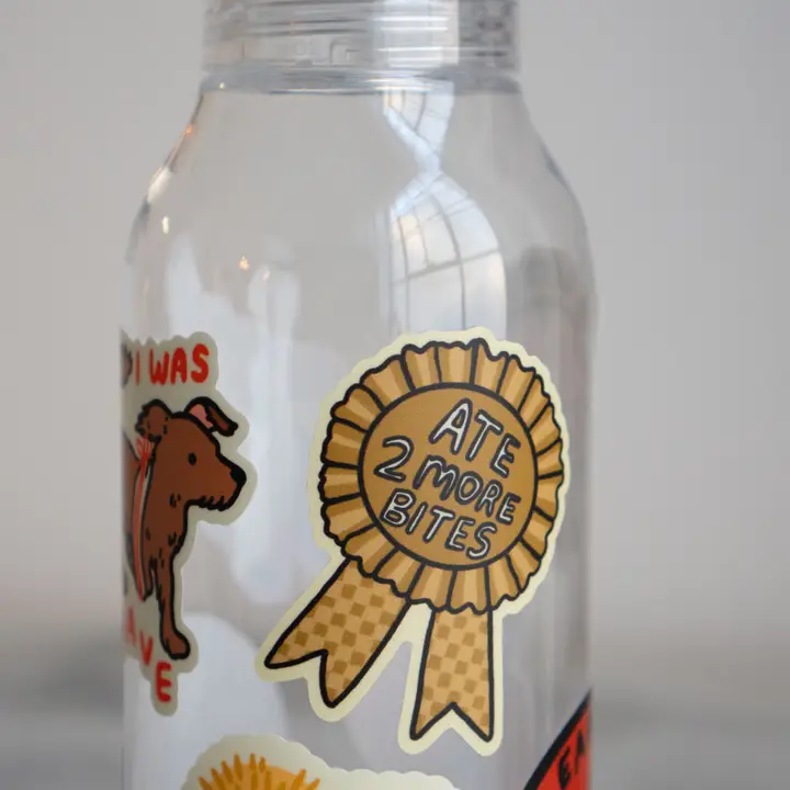 The Golden Doodle - Vinyl Sticker - Ate 2 More Bites - Image 3