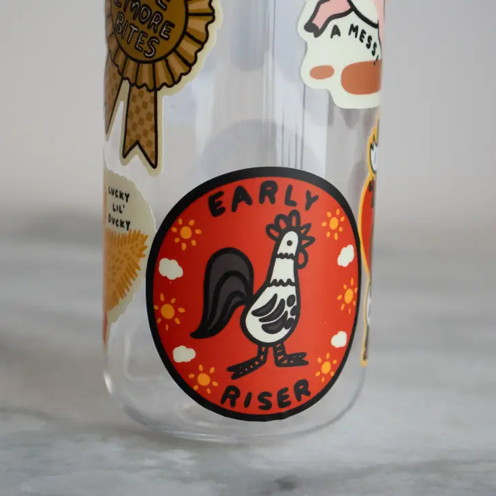 The Golden Doodle - Vinyl Sticker - Early Riser  - Image 3