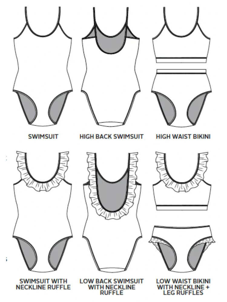 Tilly And The Buttons - Coralie Swimswear - Image 16
