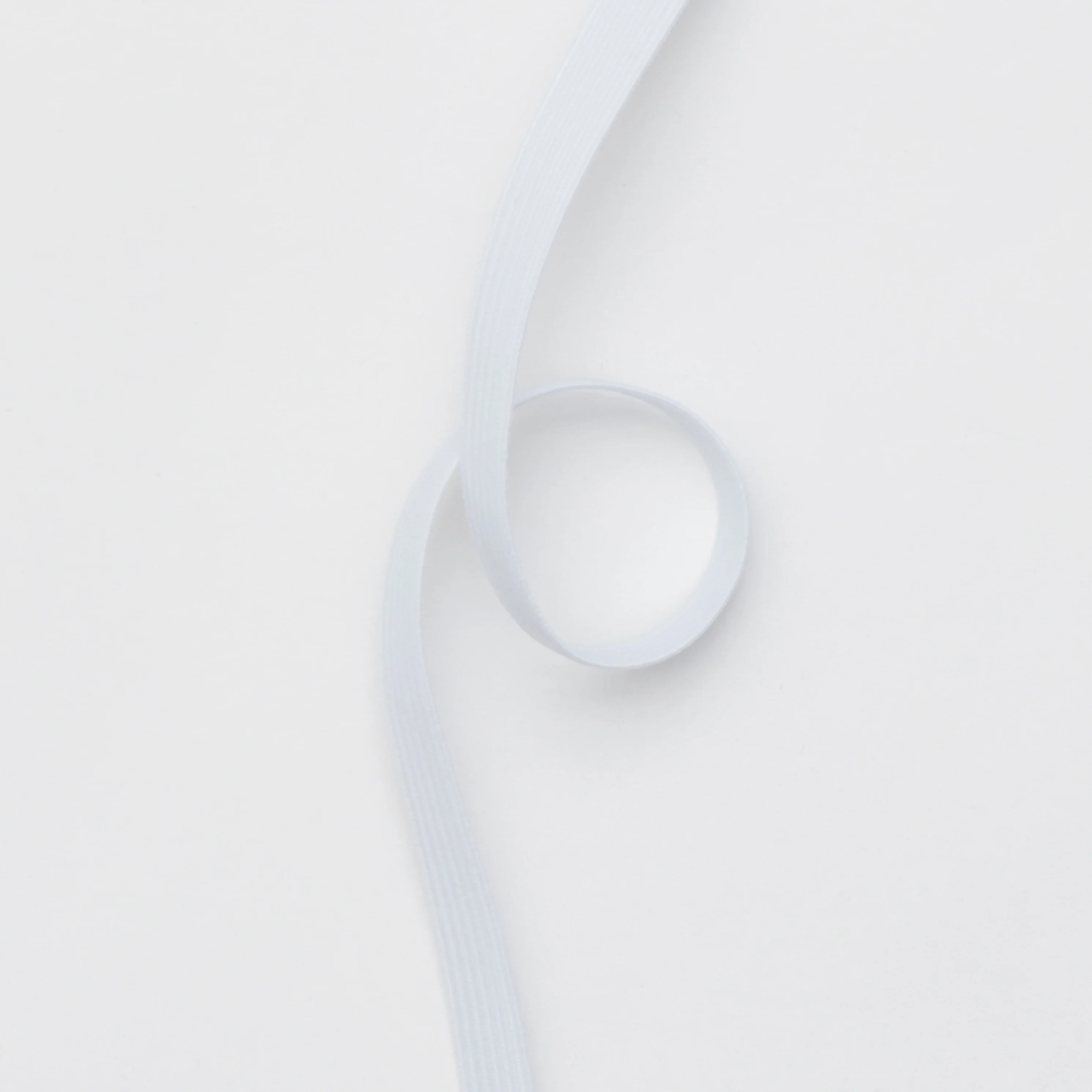 UNIQUE - Jumbo Braided Elastic - 10mm - White - Image 3