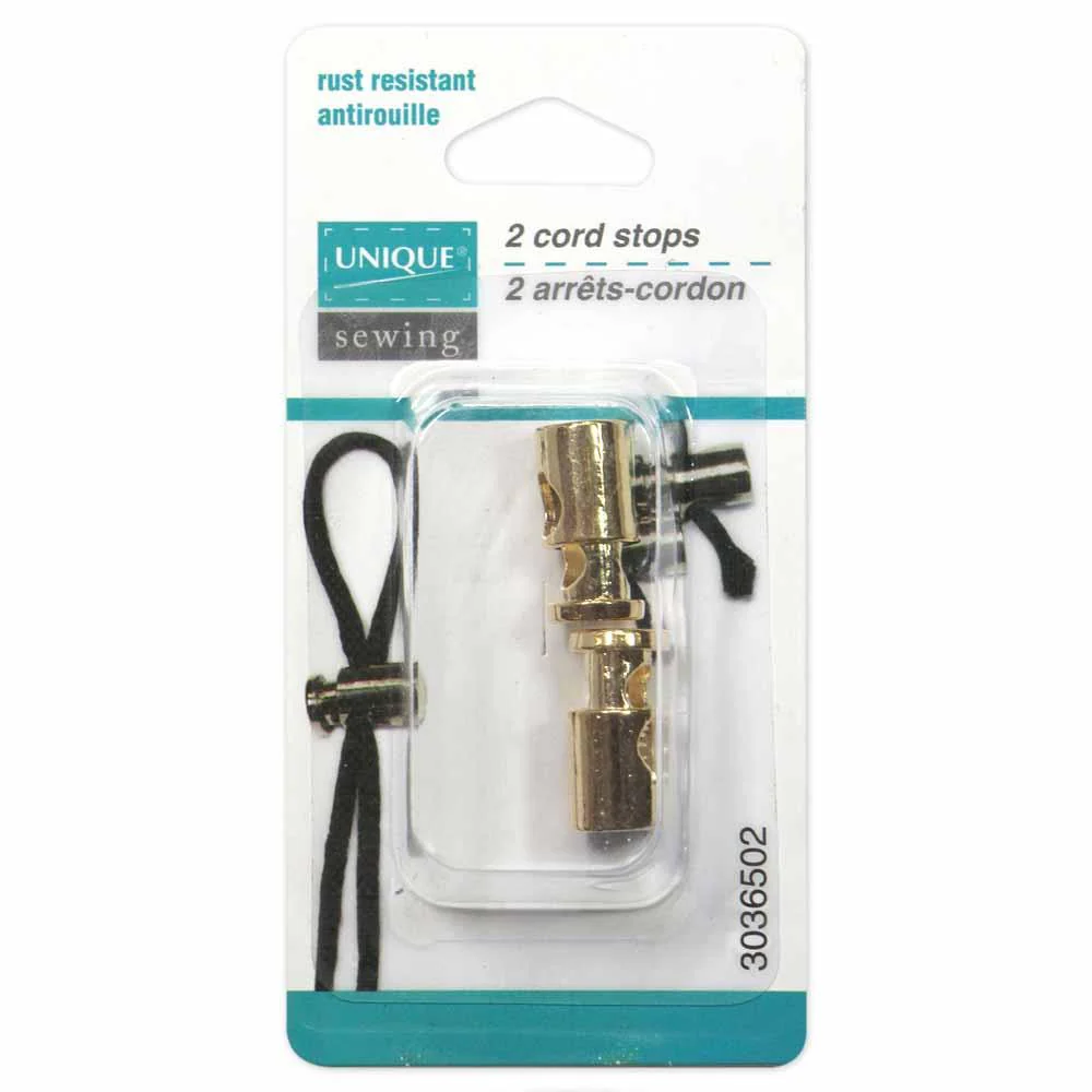 UNIQUE - Metal Cord Stops - Assorted - Image 2