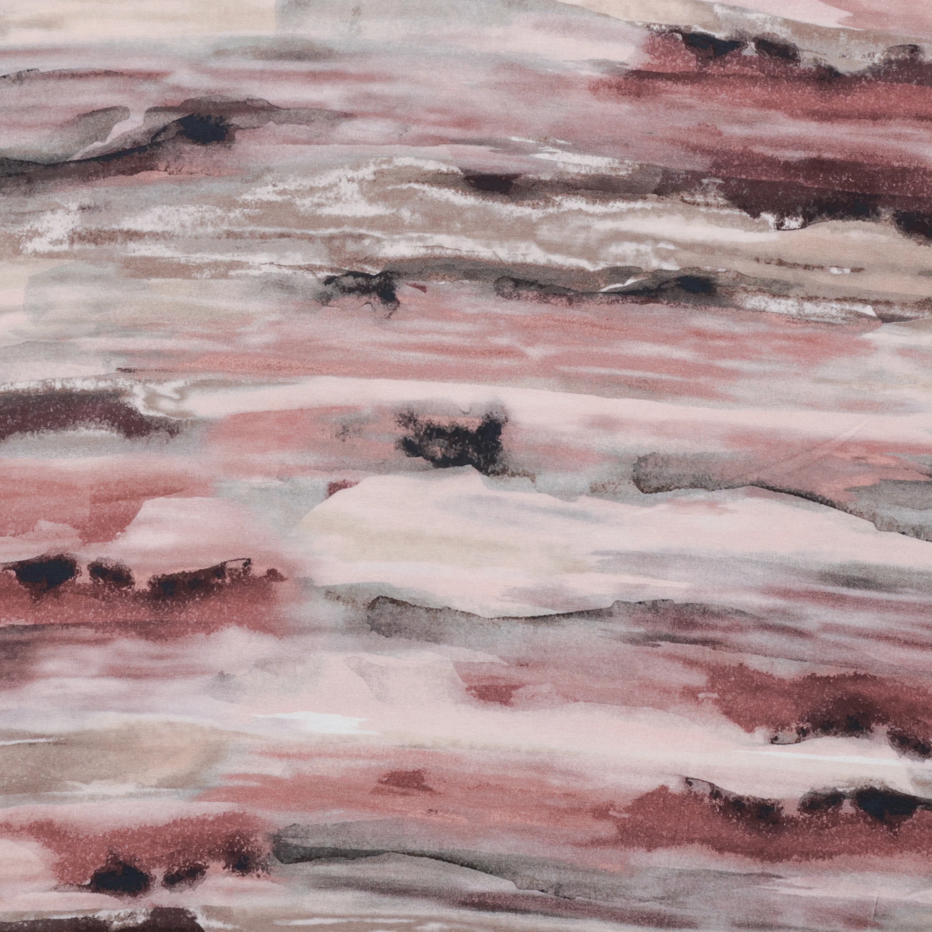 Viscose - Carla - Knit Print - Watercolor - Assorted - Image 3