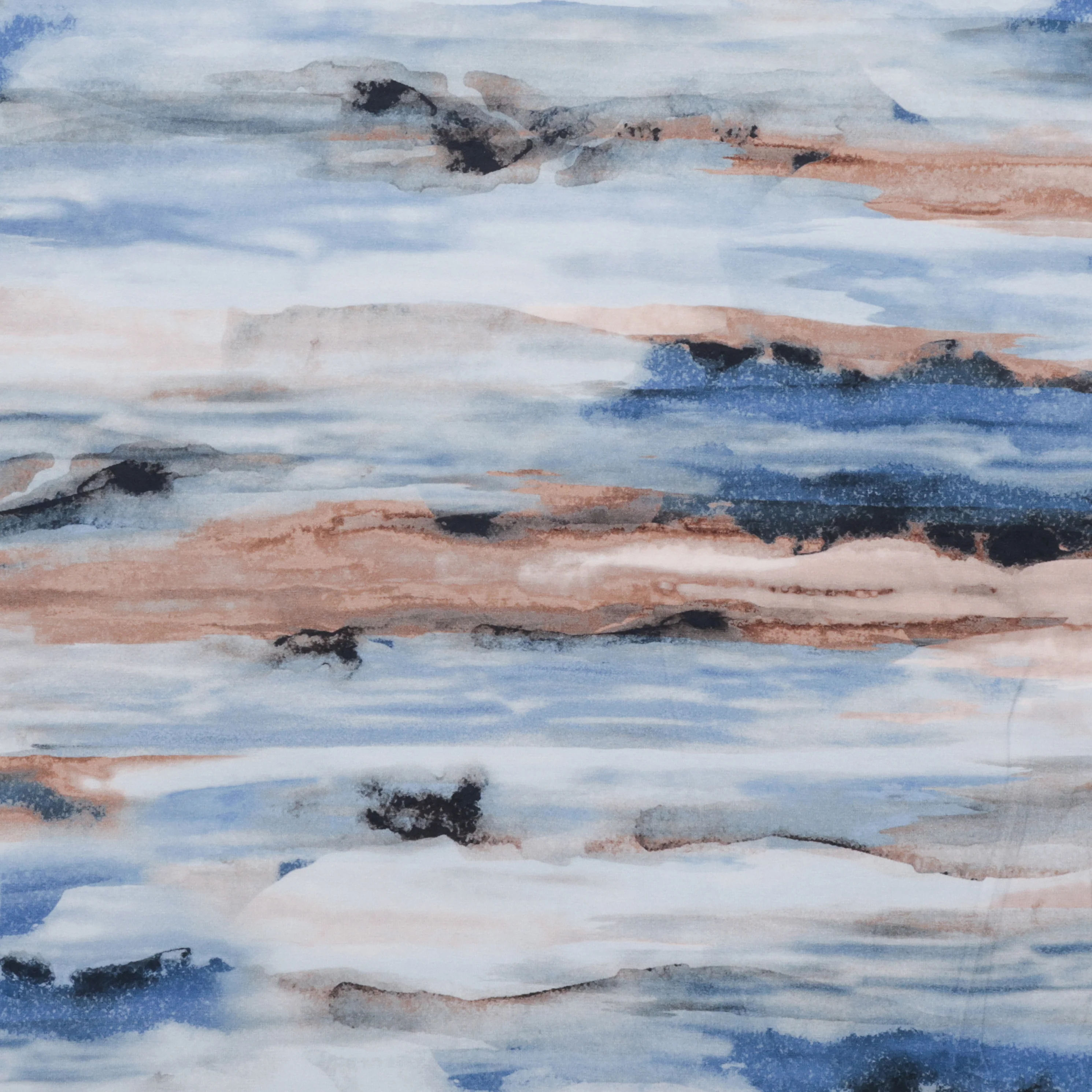 Viscose - Carla - Knit Print - Watercolor - Assorted - Image 4