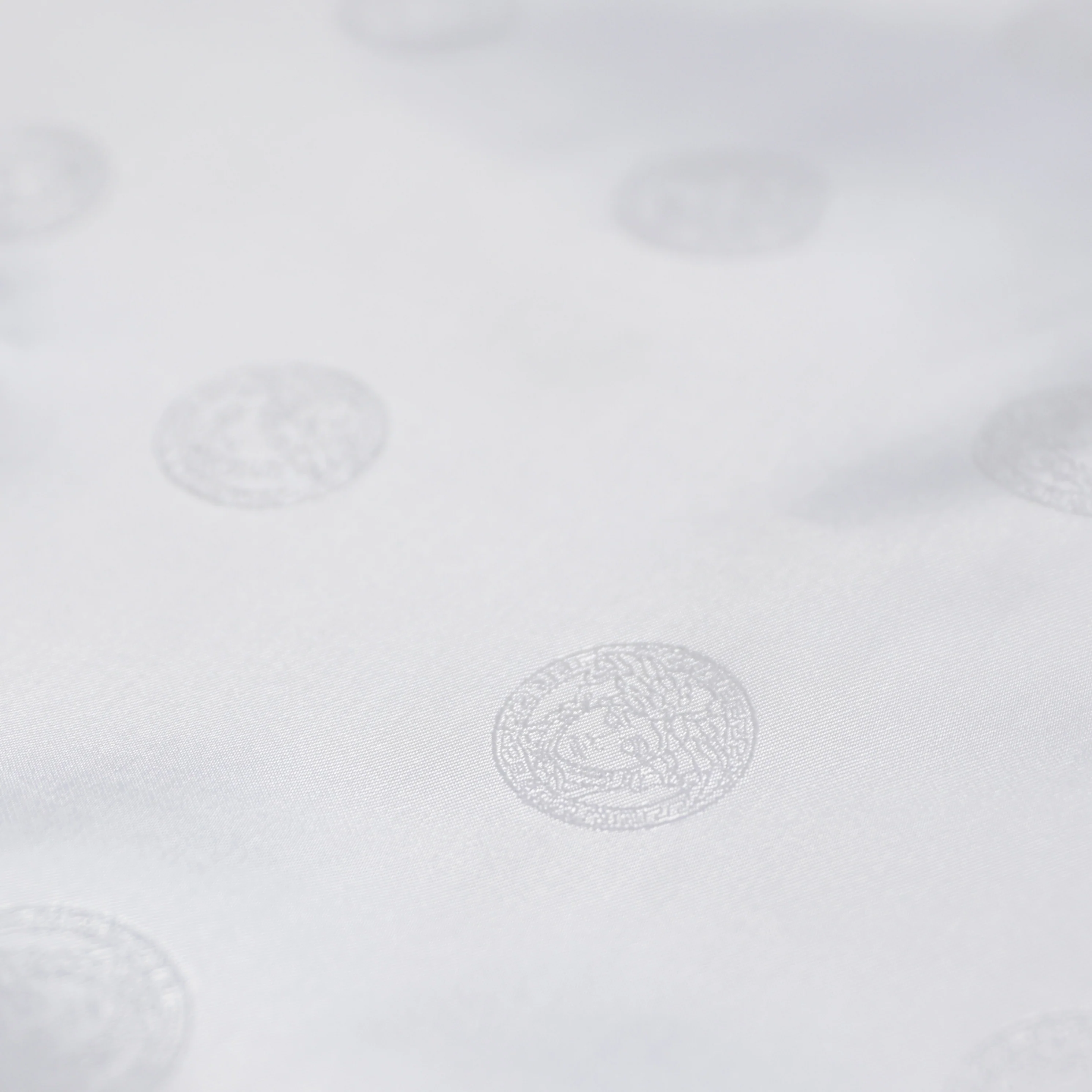 Viscose - Designer Lining - Medusa - White - Image 2