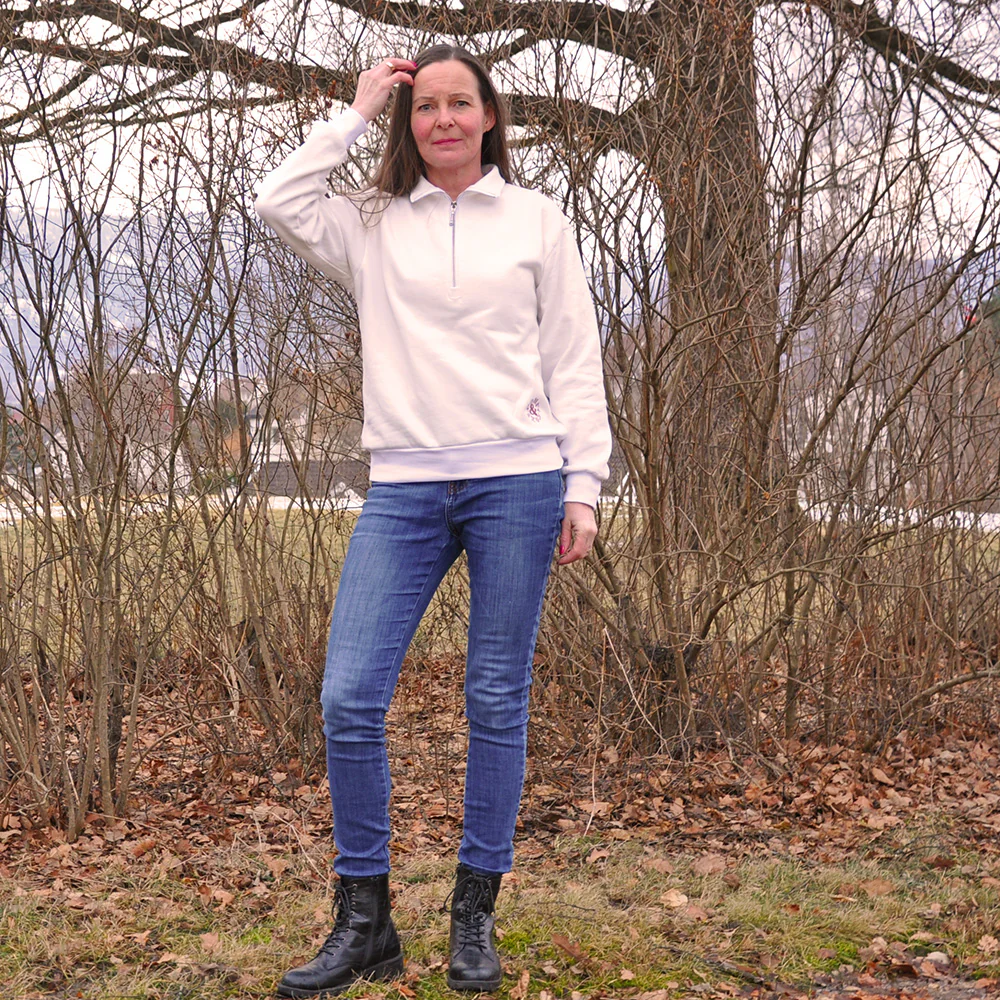 Wardrobe By Me - Half-Zipper Sweater - Image 4