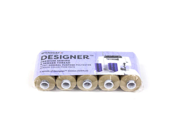 Wonderfil - Designer and Serger Thread Pack - 5 Spools - Assorted - Image 3