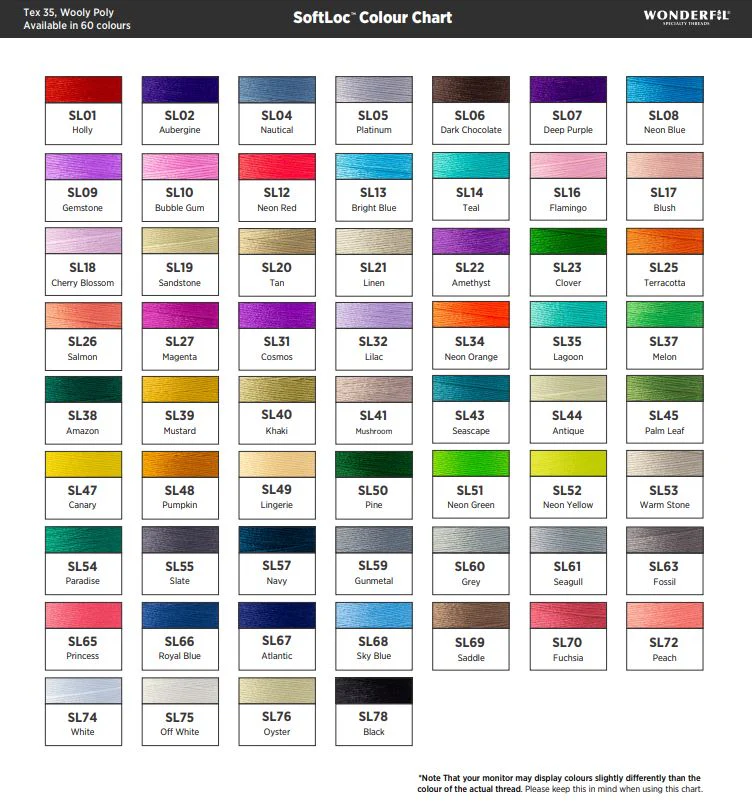 Wonderfil - SoftLoc Wooly Poly - Serger Thread - Image 2