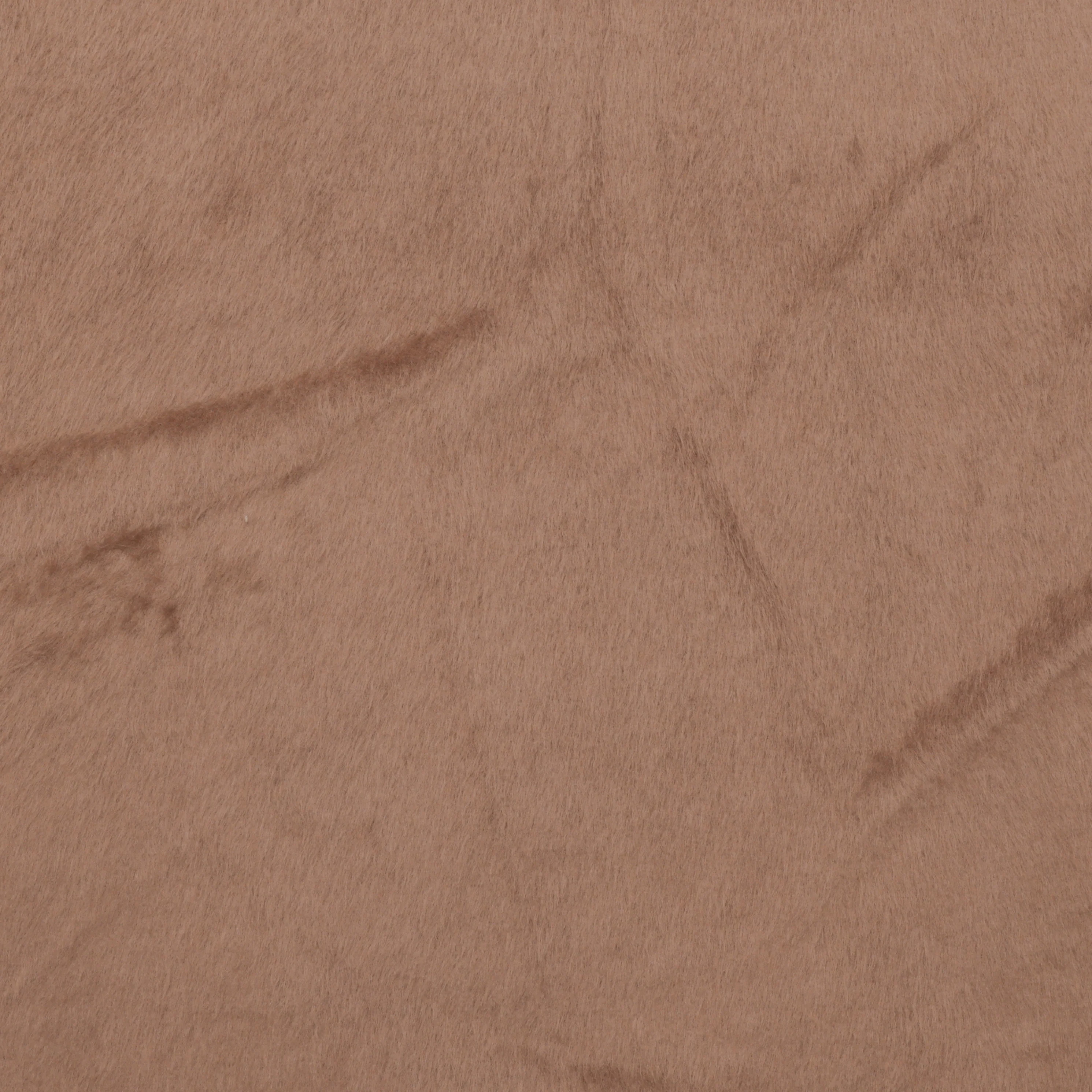 Wool Blend - Italian Novelty Coating - Camel - Image 2