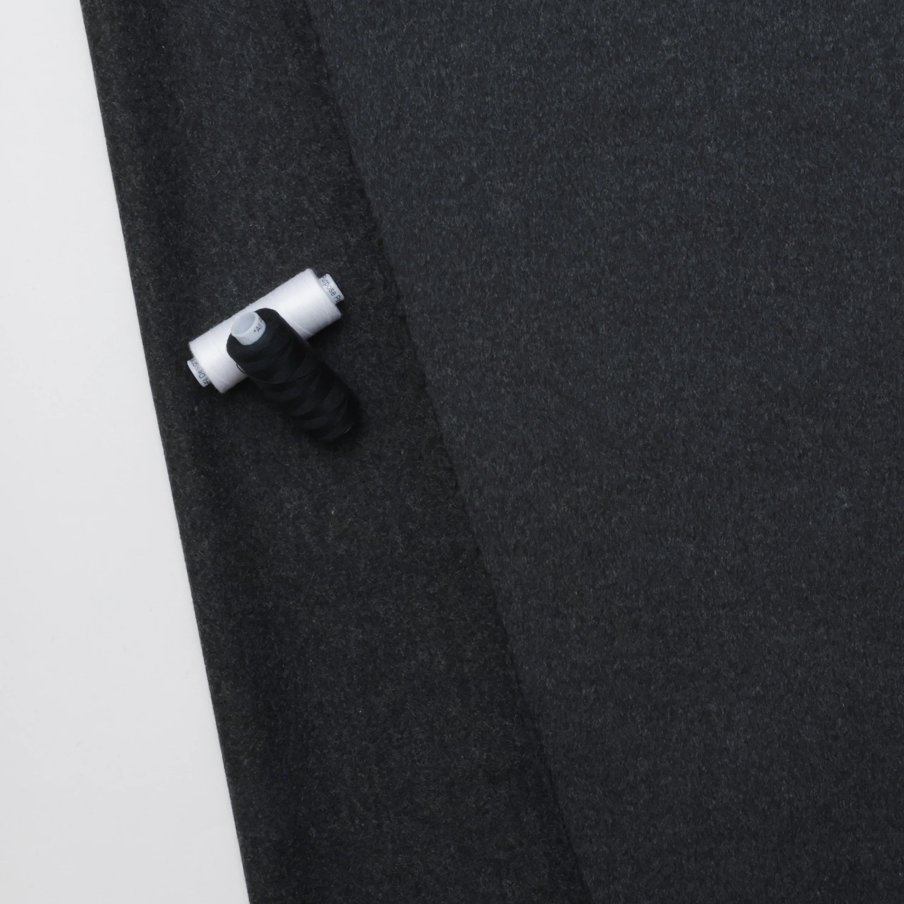 Wool Cashmere - Coating - Grey Mix - Image 3