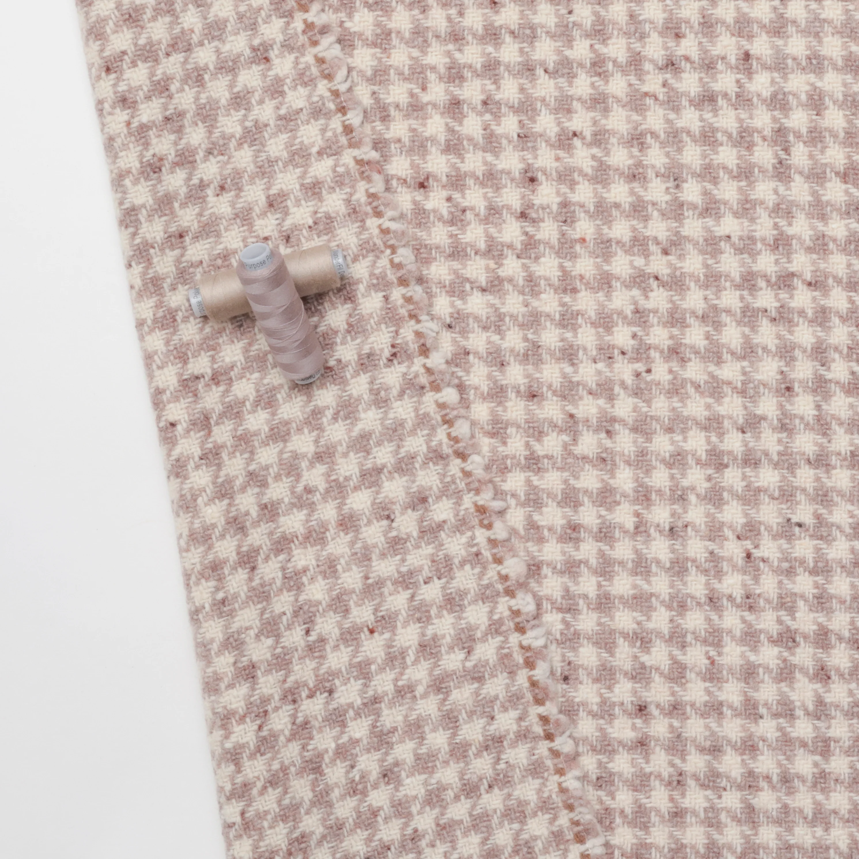 Wool - Coating - Chunky Houndstooth - Assorted - Image 2