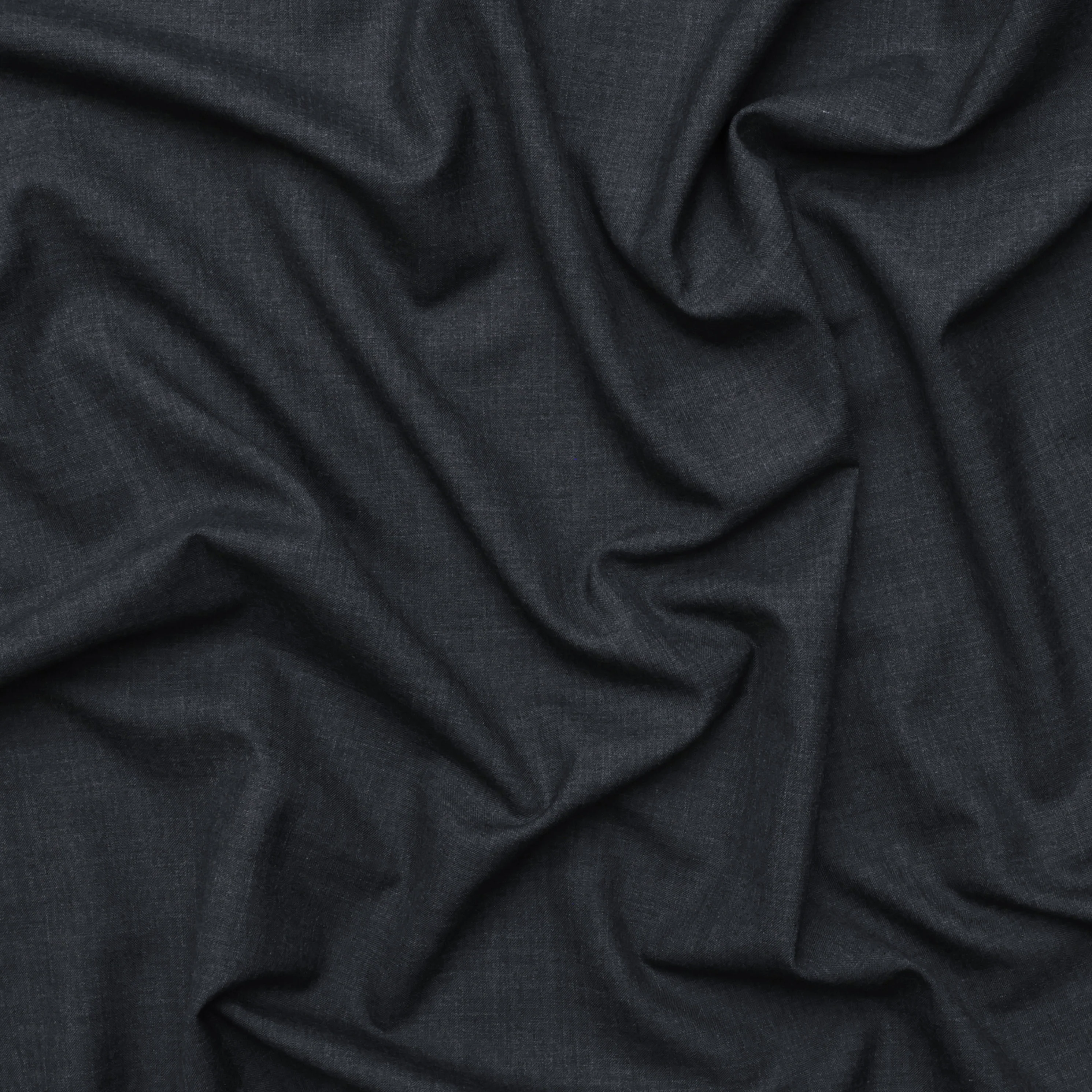 Wool - Suiting - Solid - Charcoal Mix