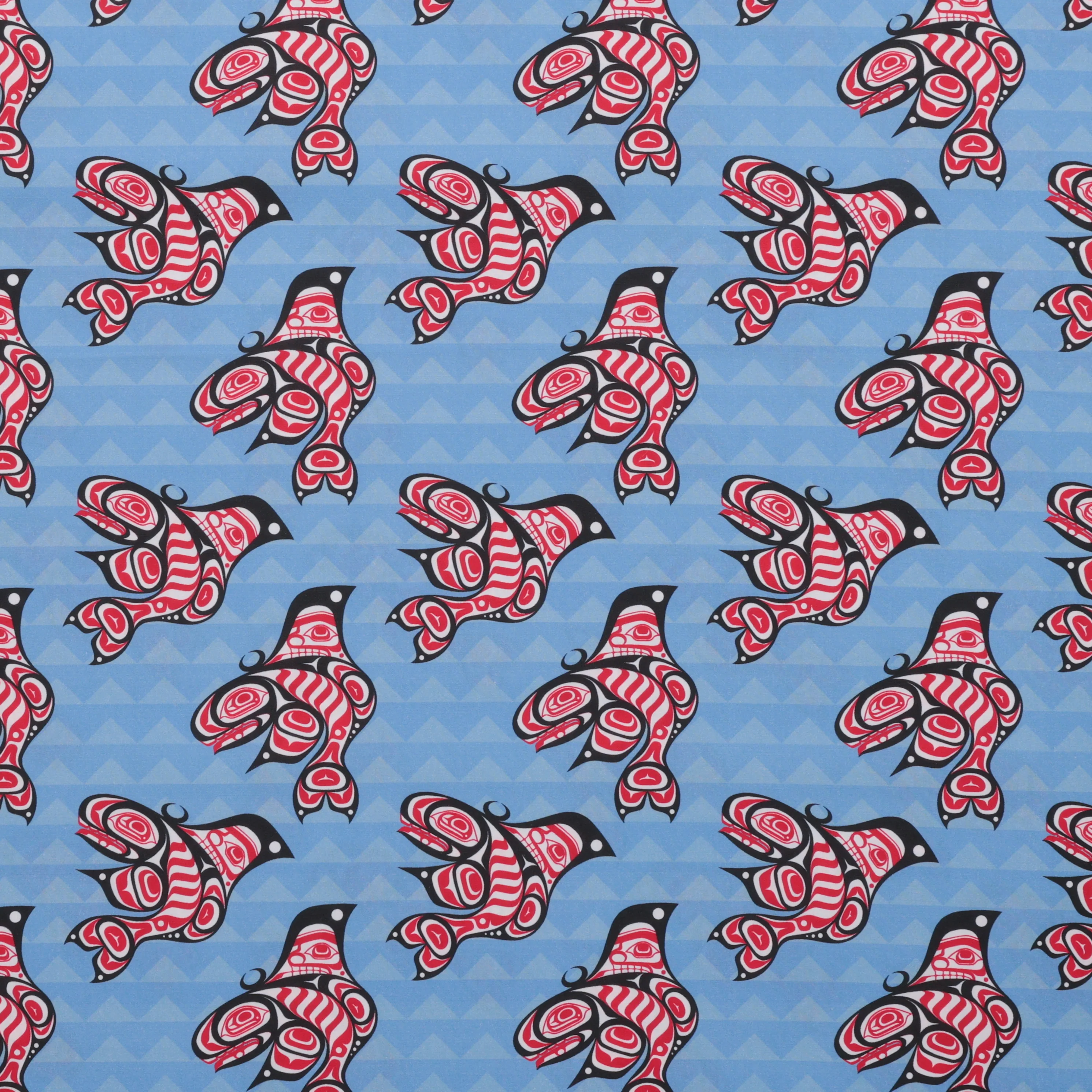 Yasakw Designs - Poplin - Traditional - Blue - Image 2