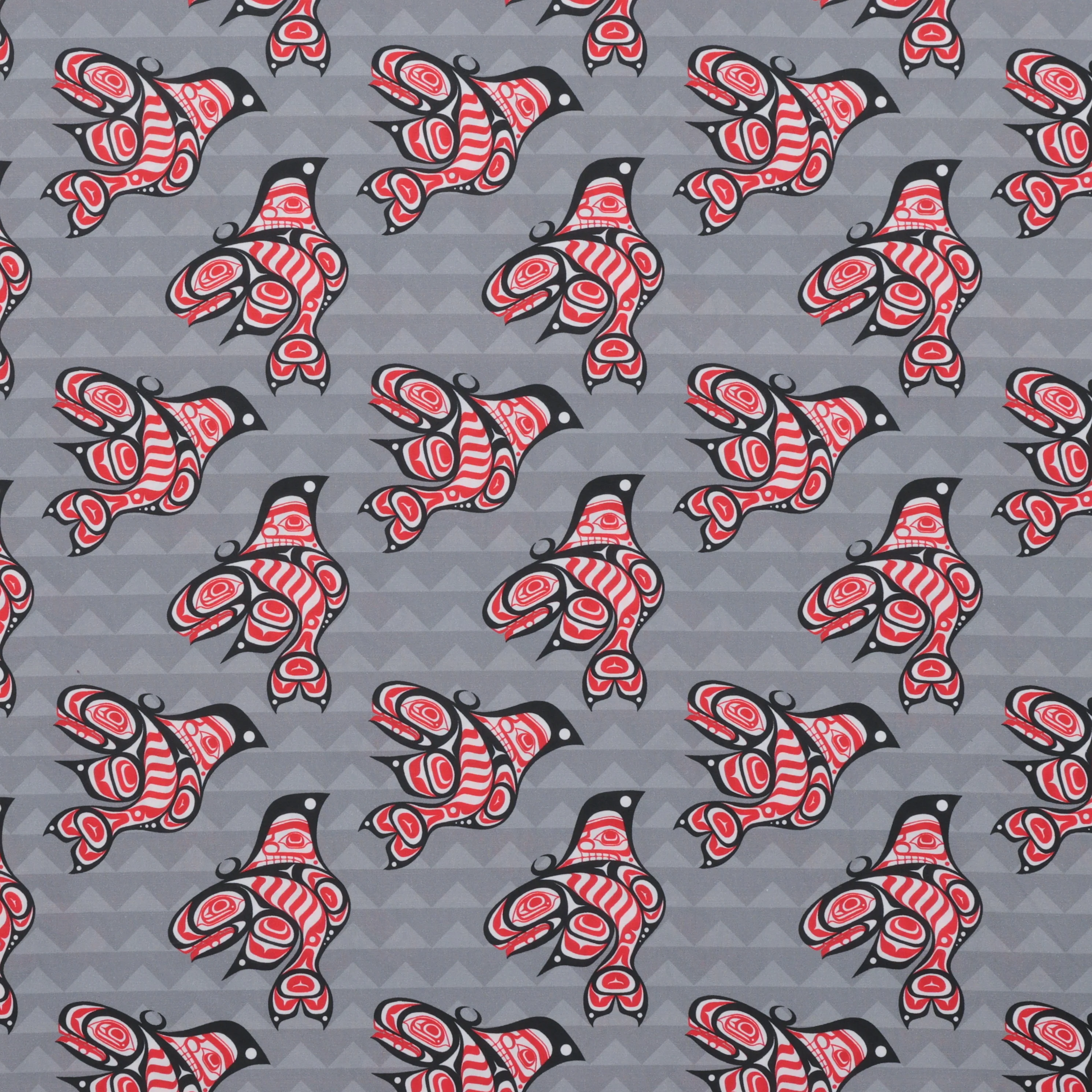 Yasakw Designs - Poplin - Traditional - Grey - Image 2