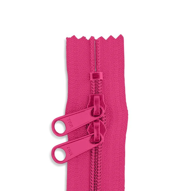 YKK - End to End 2 Way Bag Zipper - #4.5 Coil Nylon - 30" - Assorted - Image 6